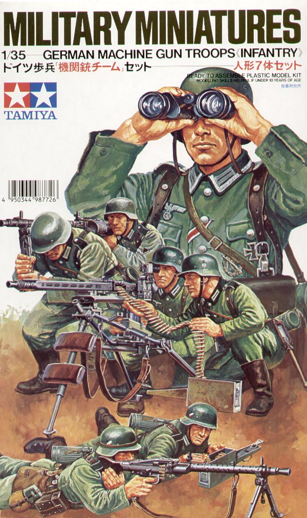 1/35 GERMAN MACHINE GUN TROOP