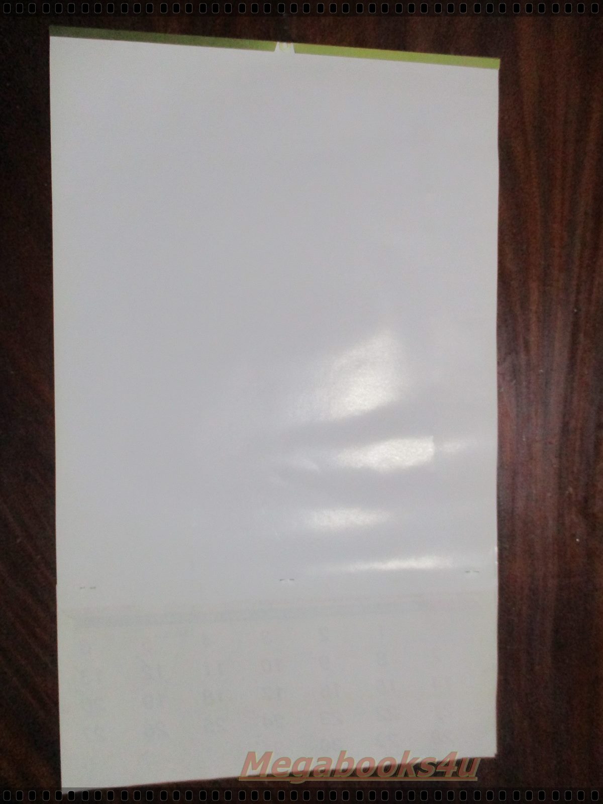 ปฏิทินแขวนไปรษณีย์ไทย พระบรมสาทิศลักษณ์ ร.9 ปี2551 ไม่ผ่านการใช้งาน สมบูรณ์