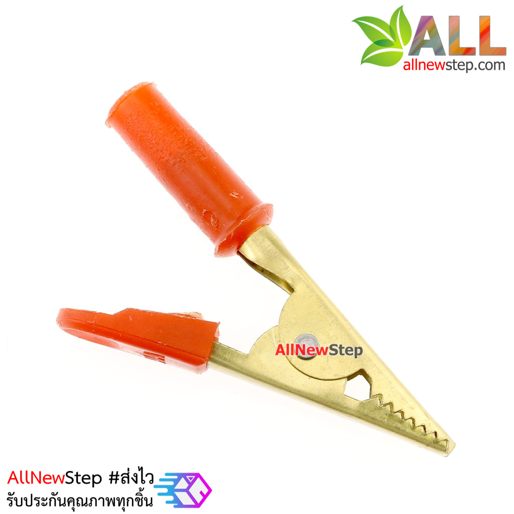 คลิปปากจระเข้ขนาดใหญ่ big clip crocodile power clip สีแดง