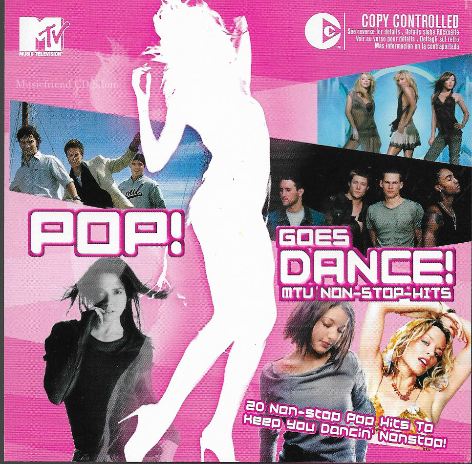 CD+VCD,Pop! Goes Dance! MTV Non-Stop-Hits (Various Artists)(2003)(Thai)