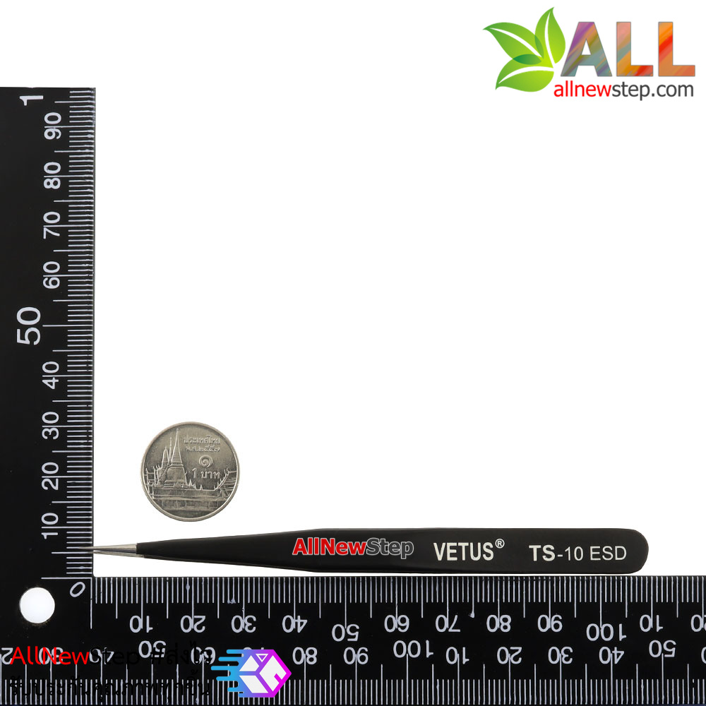 Tweezers ทวิสเซอร์ สำหรับจับอุปกรณ์ รุ่น VETUS ESD-10