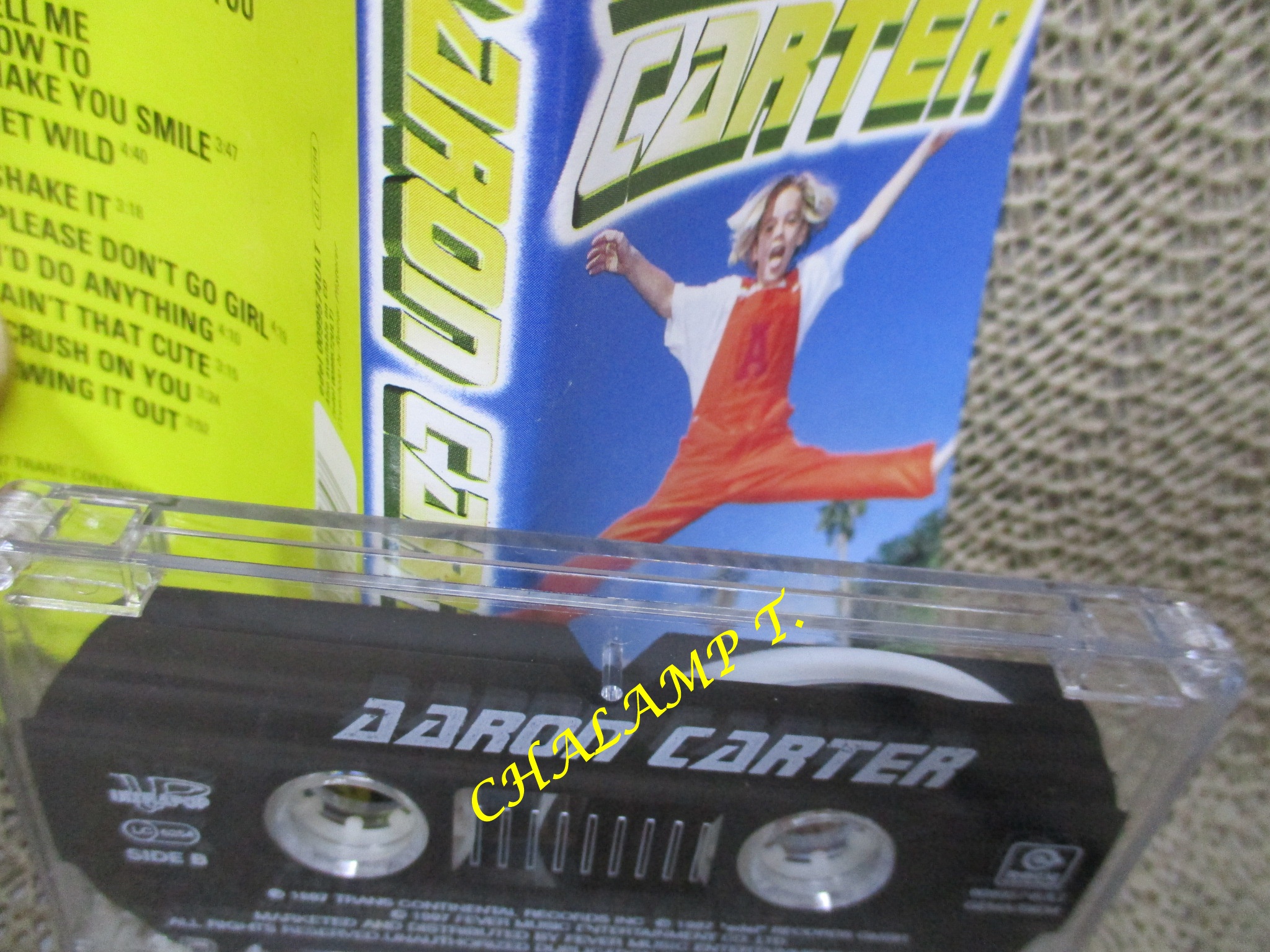 เทปเพลงสากล Aaron Carter