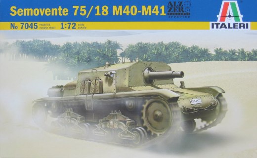 1/72 Semovente 75/18 M40-M41