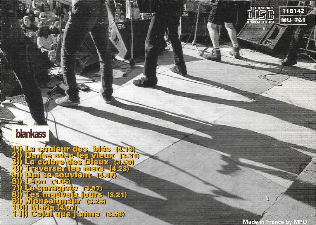 Used CD,Blankass - Blankass (A+)(1995)(France)