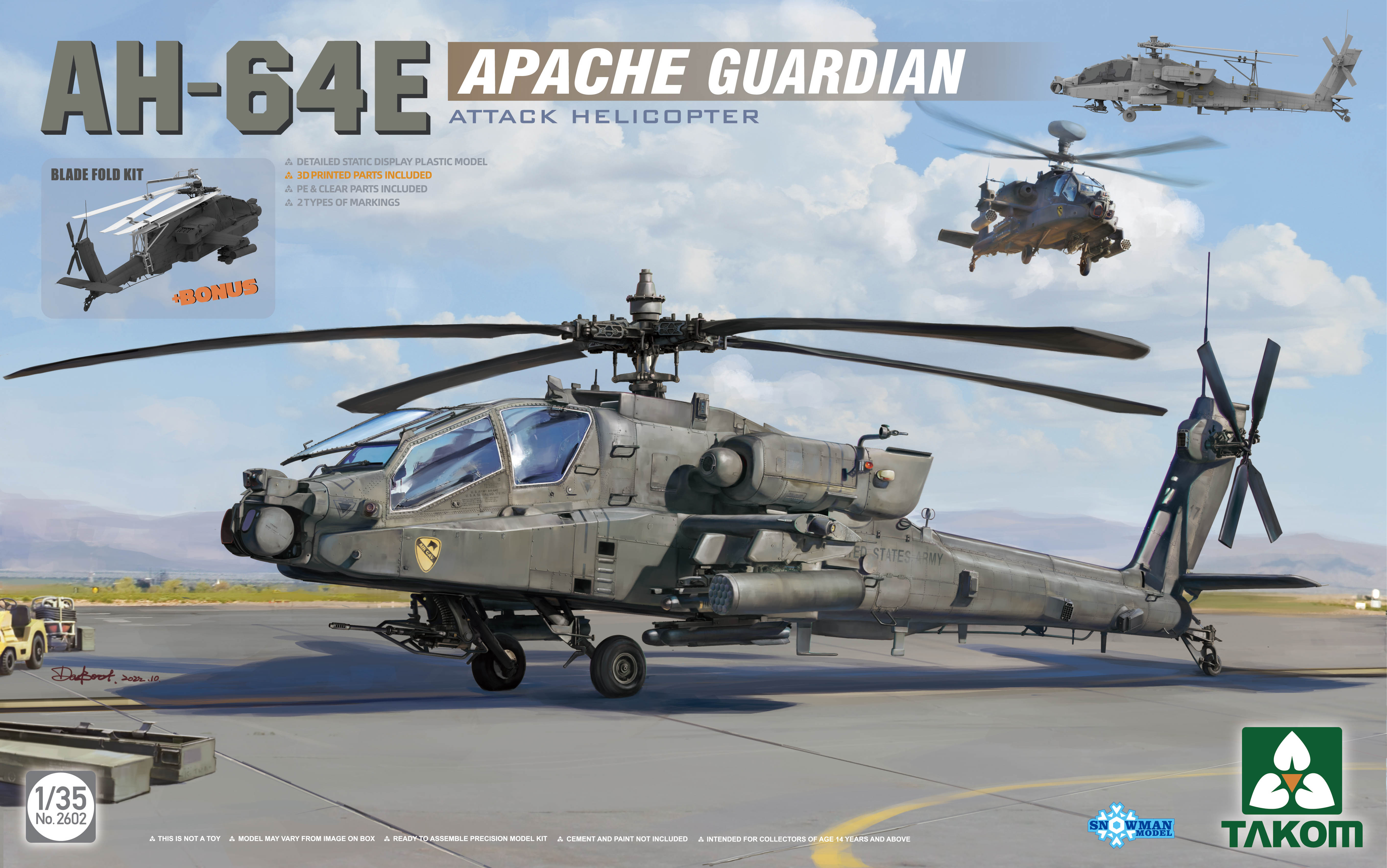 1/35 AH-64E APACHE GUARDIAN