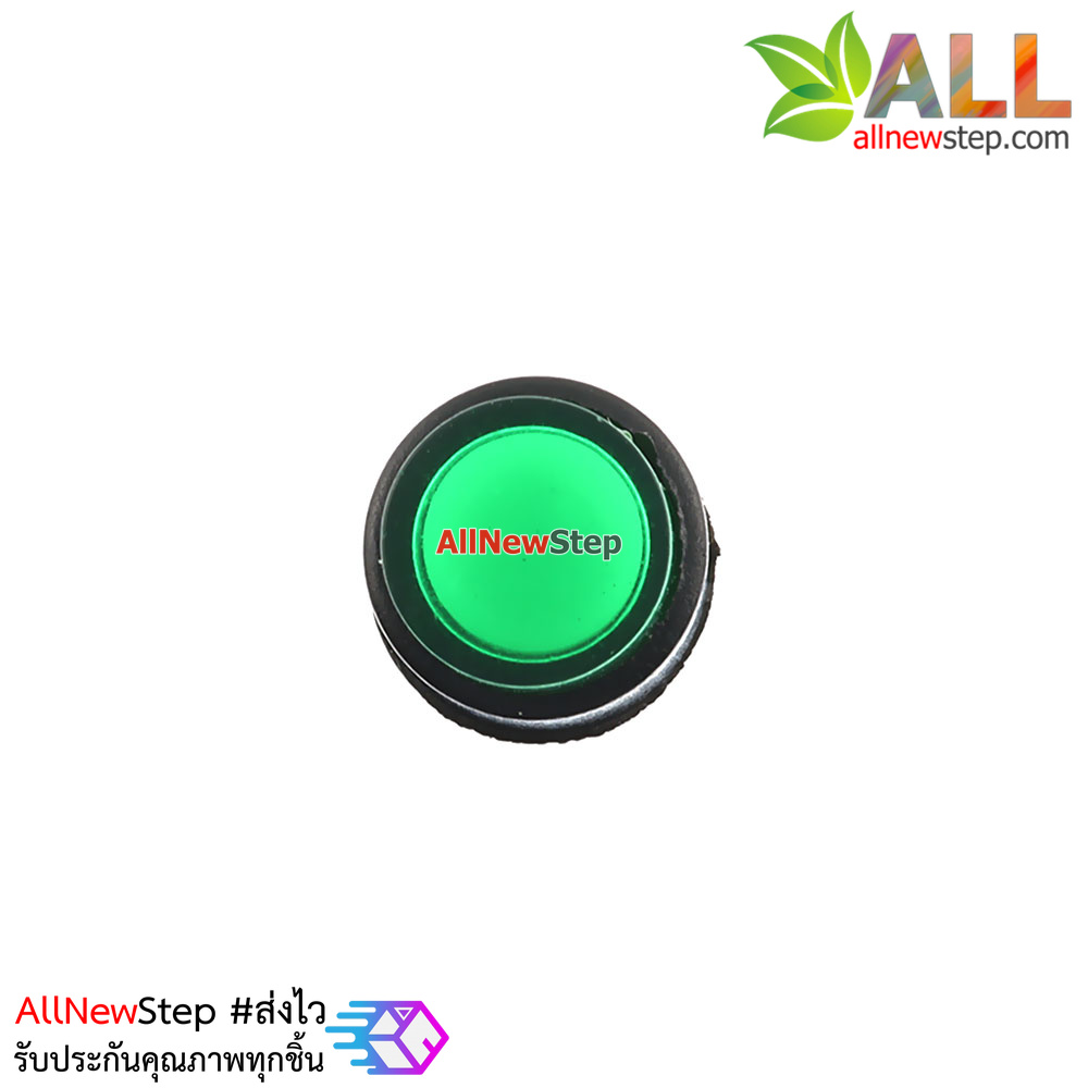 NXD-215 ไฟ LED signal สำหรับติดแผงควบคุม สีเขียว 220VAC