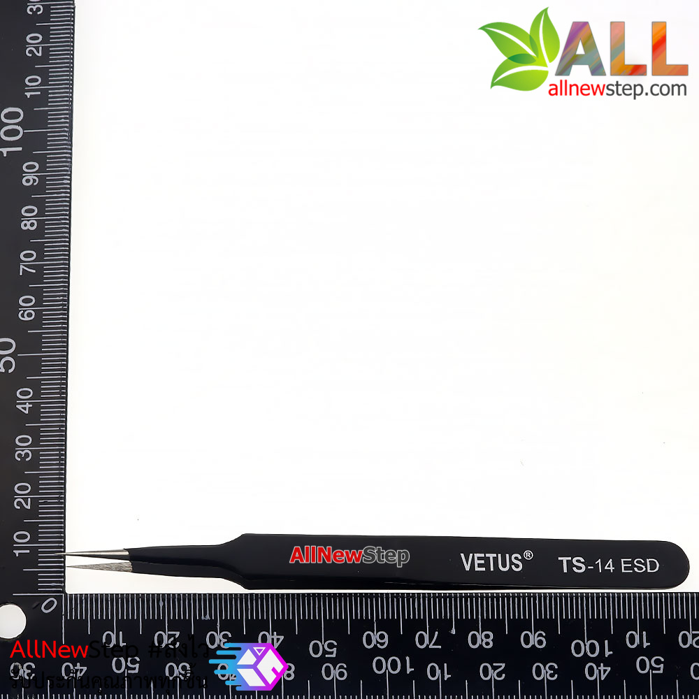 เครื่องมือจับอุปกรณ์อิเล็กทรอนิกส์ Tweezer TS-14 ESD