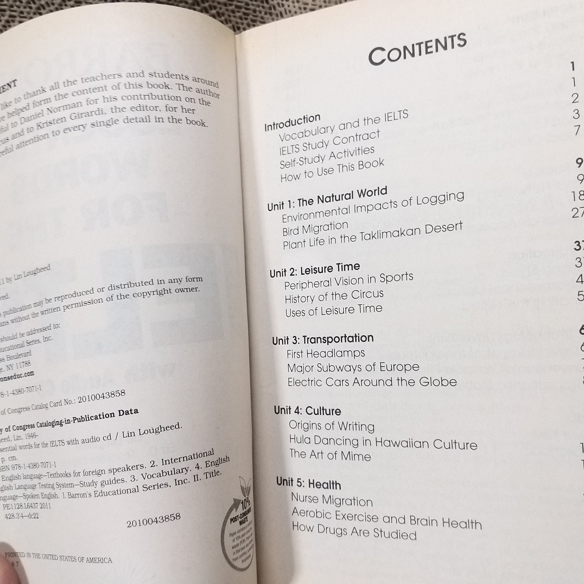 หนังสือ BARRON'S ESSENTIAL WORDS FOR THE IELTS / Dr. Lin Lougheed Boxset 3เล่มครบชุด / เล่ม3ไม่มีซีดี