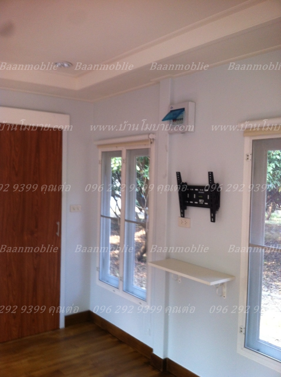 บ้านโมบายขนาด 3*6 เมตรระเบียง 1*3 เมตร (1 ห้องนอน 1 ห้องน้ำ)