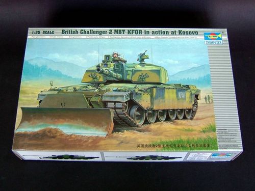 1/35 Challenger 2 KFOR in action at Kosovo