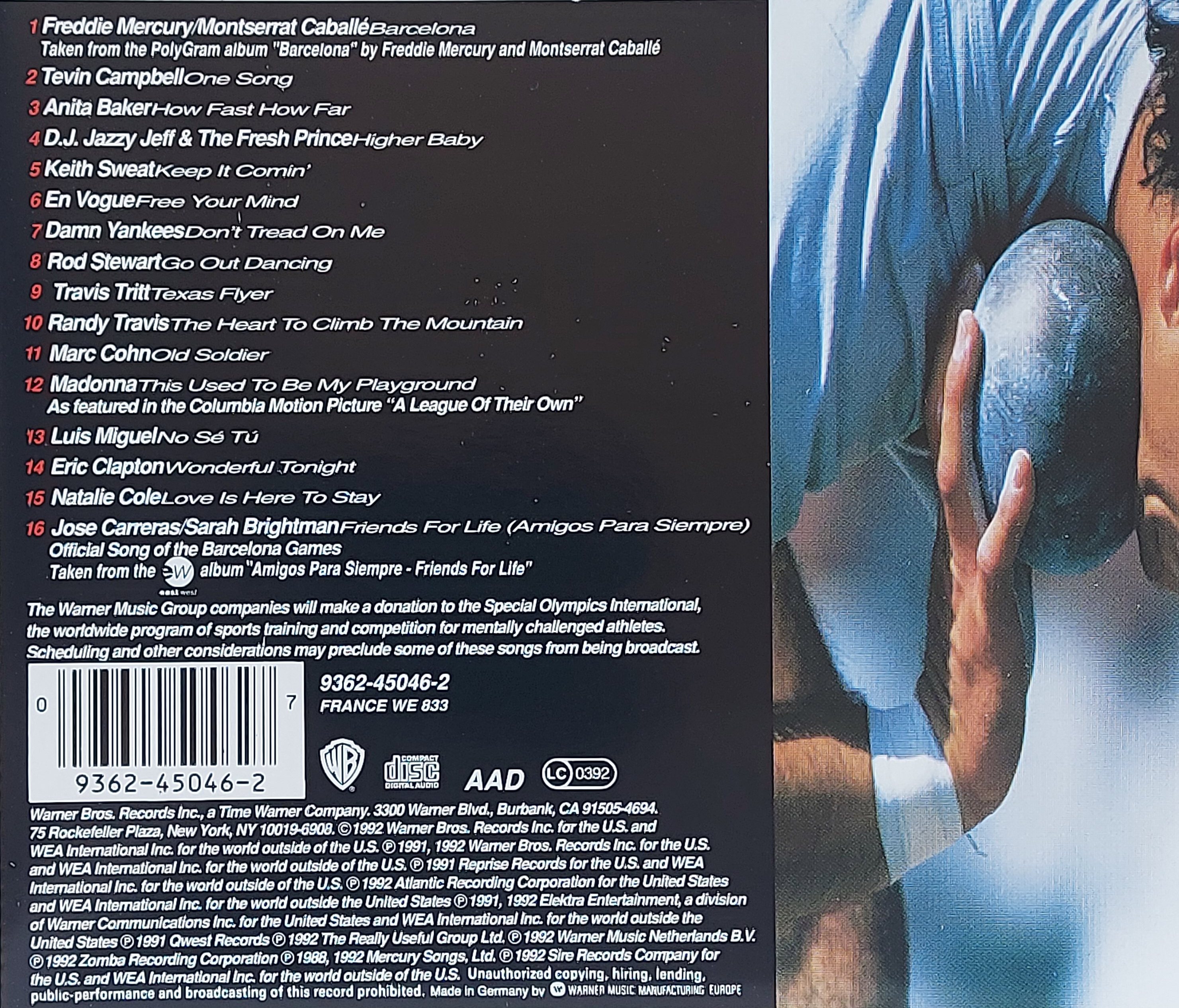 Used CD,Barcelona Gold (A)(Various Artists)(1992)(Germany)