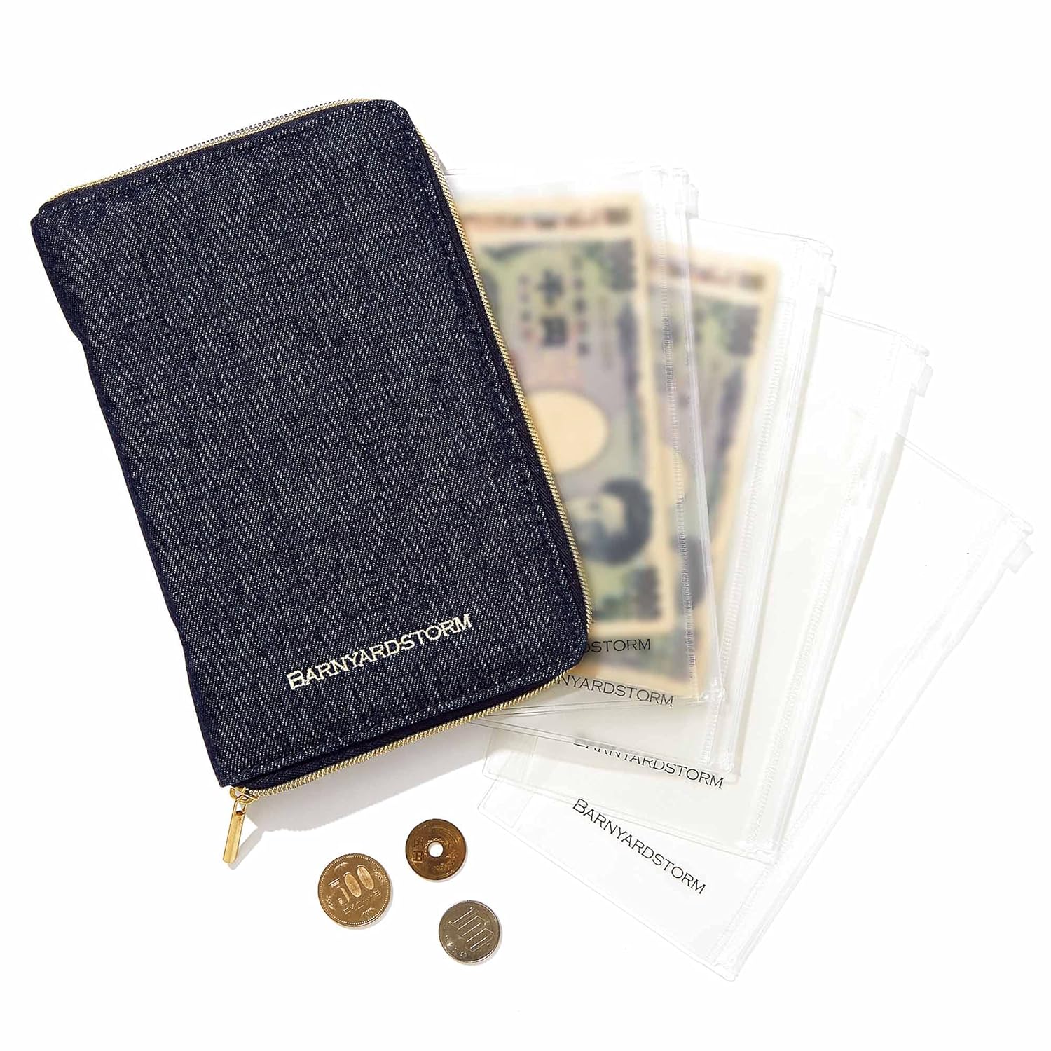 Banyard Storm กระเป๋าBinder Pouch ใส่เงิน สมุดบัญชี พาสปอร์ต (มีกล่อง)