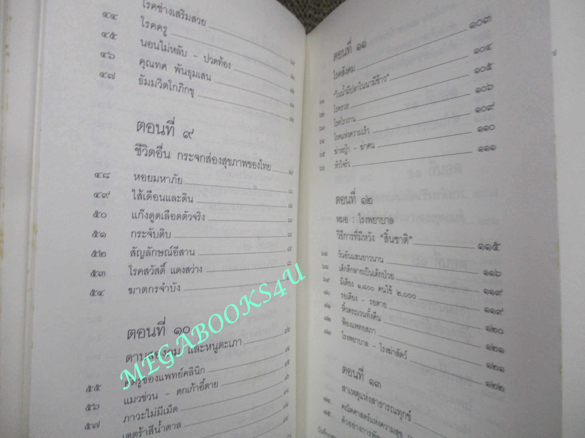 หนังสือ บันทึกเวชกรรมไทย. ผู้เขียน: ประเวศ วะสี (มือสอง) (สภาพ85-95%) กระดาษมีจุดเหลืองประปราย