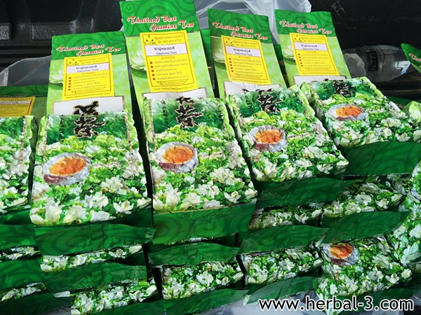 ชาอู่หลงมะลิ (แบบใบม้วน) บรรจุซองฟลอยด์สูญญากาศ