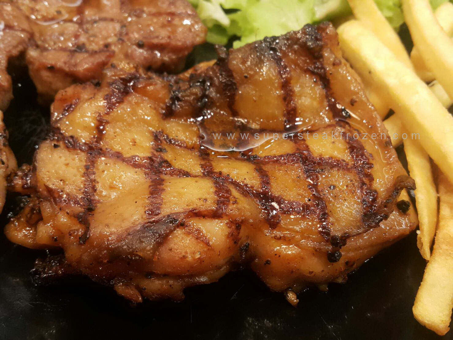 สเต็กไก่สไปซี่ (ออกใบกำกับภาษี)
