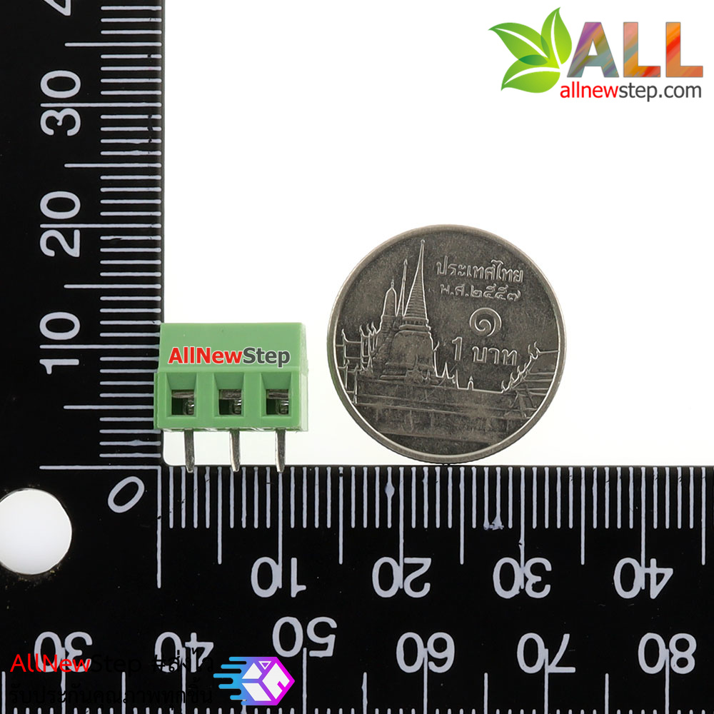 Terminal block KF128 3P pitch 3.81MM 3p spliced screw 300V/10A