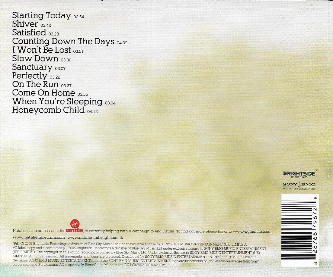 CD,Natalie Imbruglia - Counting Down The Days (2005)(EU)