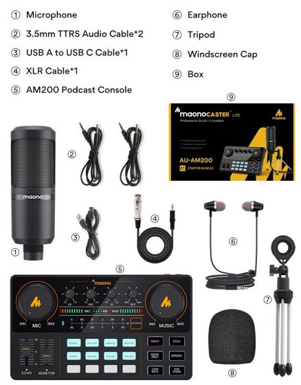 MAONO AU-AM200-S1 Starter Bundle