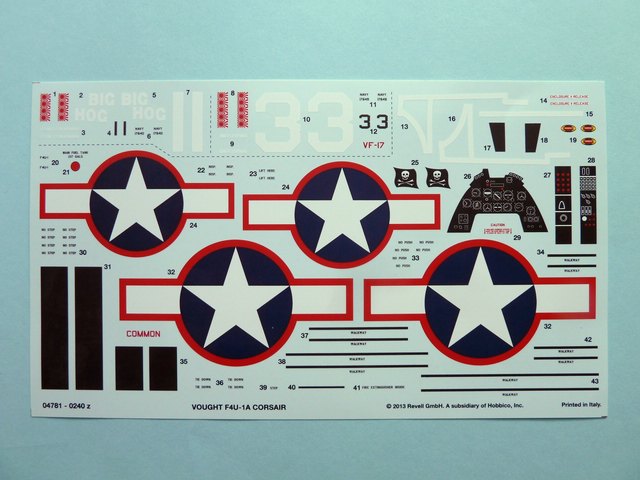 1/32 Vought F4U-1A Corsair