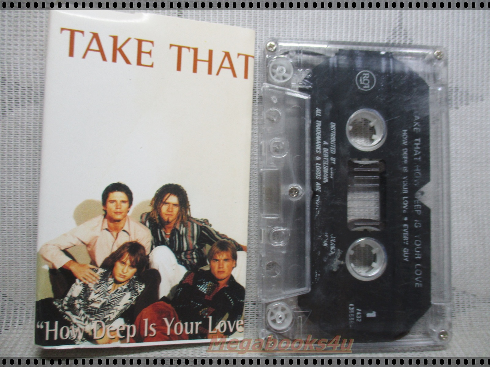 ขายเทปเพลงเก่า TAKE THAT ; HOW DEEP IS YOUR LOVE