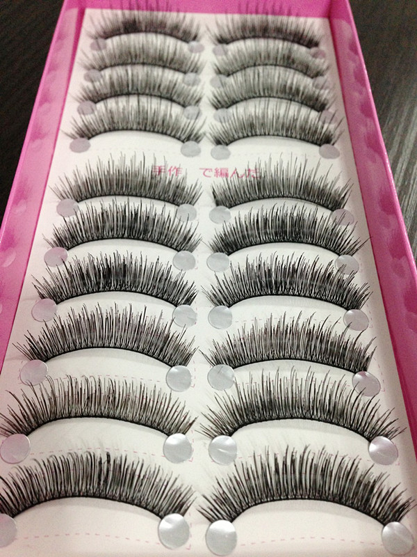 交叉5A# ขนตาปลอม(ราคาส่ง)ขั้นต่ำ 15 เเพ็ค คละเเบบได้