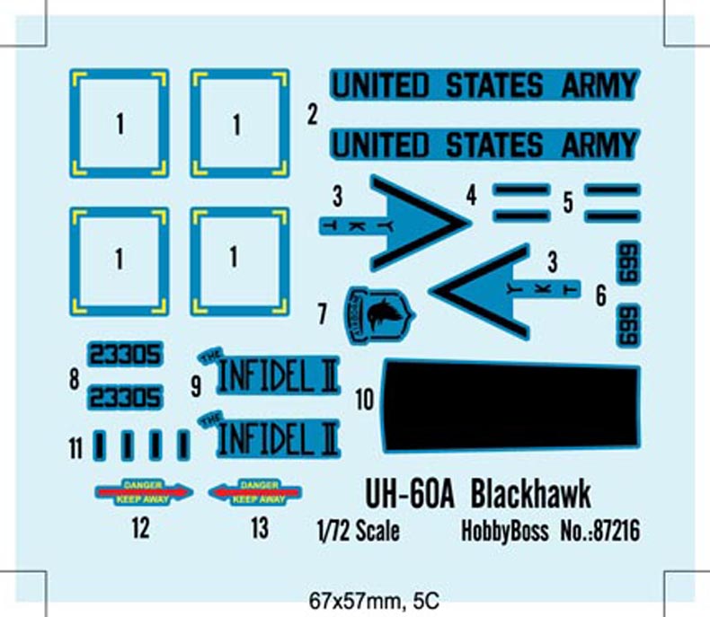 1/72 UH-60A Blackhawk