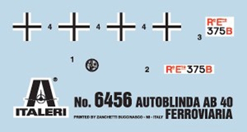 1/35 AUTOBLINDA AB - 40 FERROVIARIA