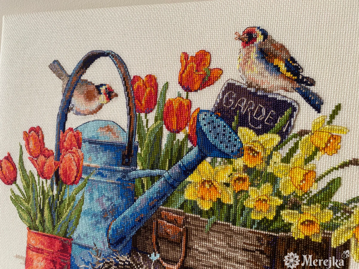 Merejka ชุดปักครอสติช Spring Garden