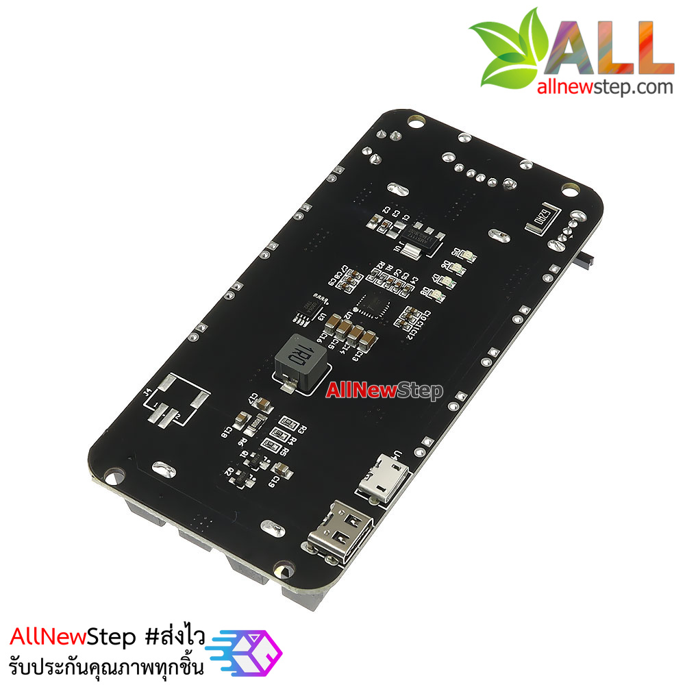 แหล่งจ่ายไฟสำหรับ Arduino NodeMCU ESP8266 ESP32 ถ่าน 18650 2 ก้อน