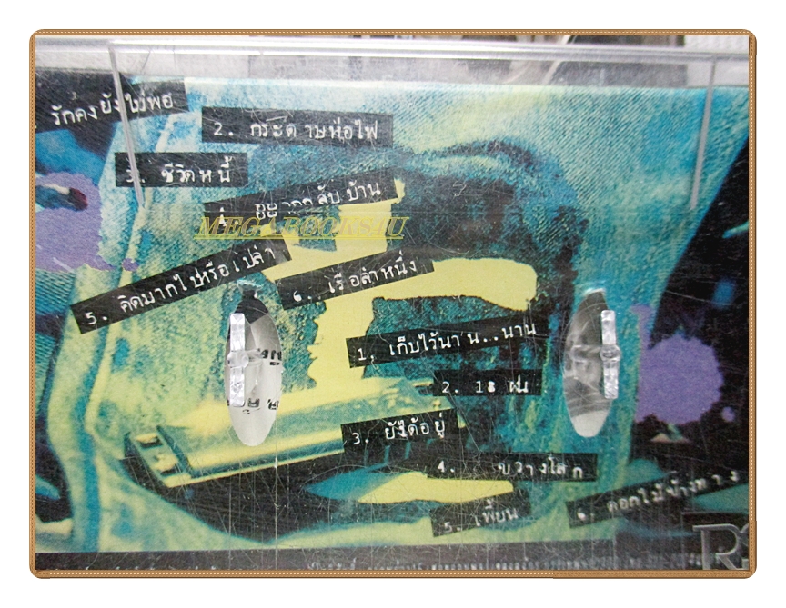 เทปเพลงไทยเพื่อชีวิต ธนพล อินทฤทธิ์ ชุด ทีของเสือ