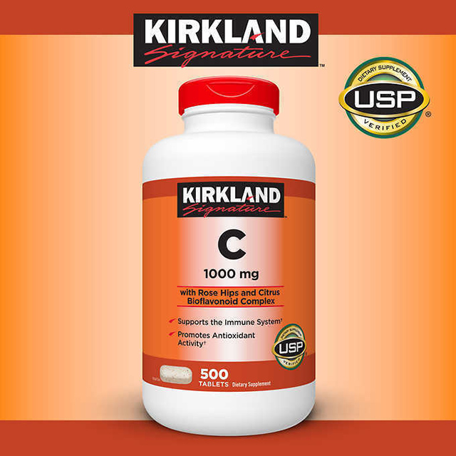 Kirkland Signature Vitamin C 1000 mg วิตามินซี เคิร์กแลนด์