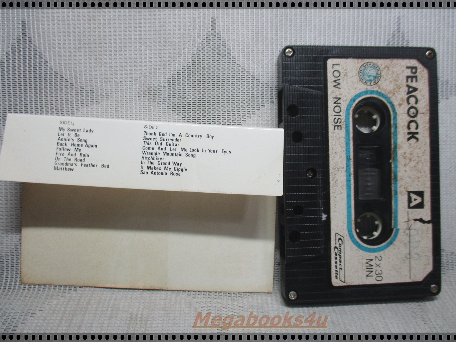 ขายเทปเพลงเก่า JOHN DENVER-MY SWEET LADY