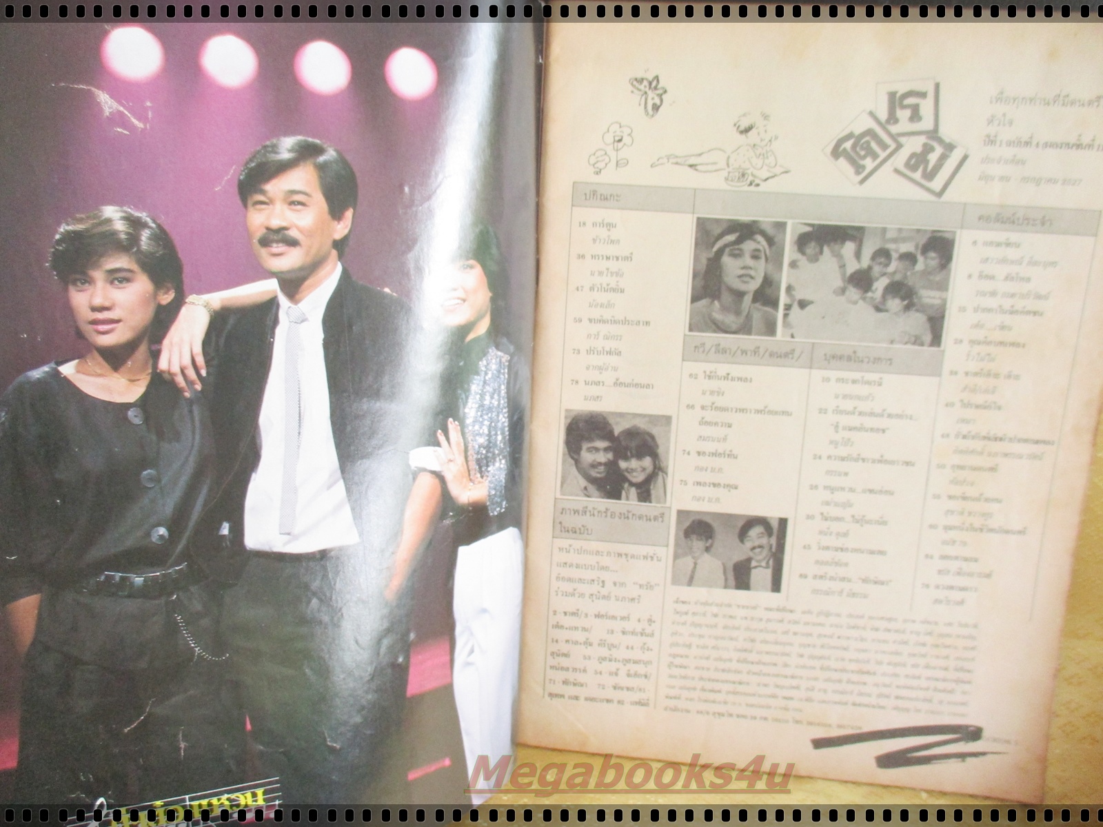 นิตยสารโดเรมี ฉบับที่11 ปี2527 ปก สุนิตย์ นภาศรี