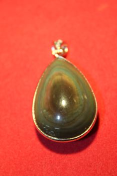 จี้ออบซีเดียนสายรุ้ง ( Obsidian Rainbow )
