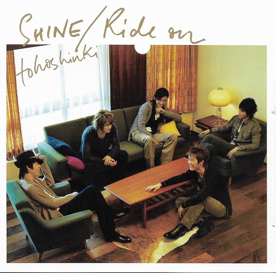 CD+VCD,Tohoshinki - Shine - Ride On (ทงบังชินกี)(Japanese songs)(K-Pop)(2007)(Thai)