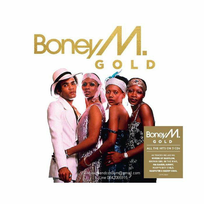 CD,Boney M - Gold(3CDs)(EU)(Oldies 70 80)