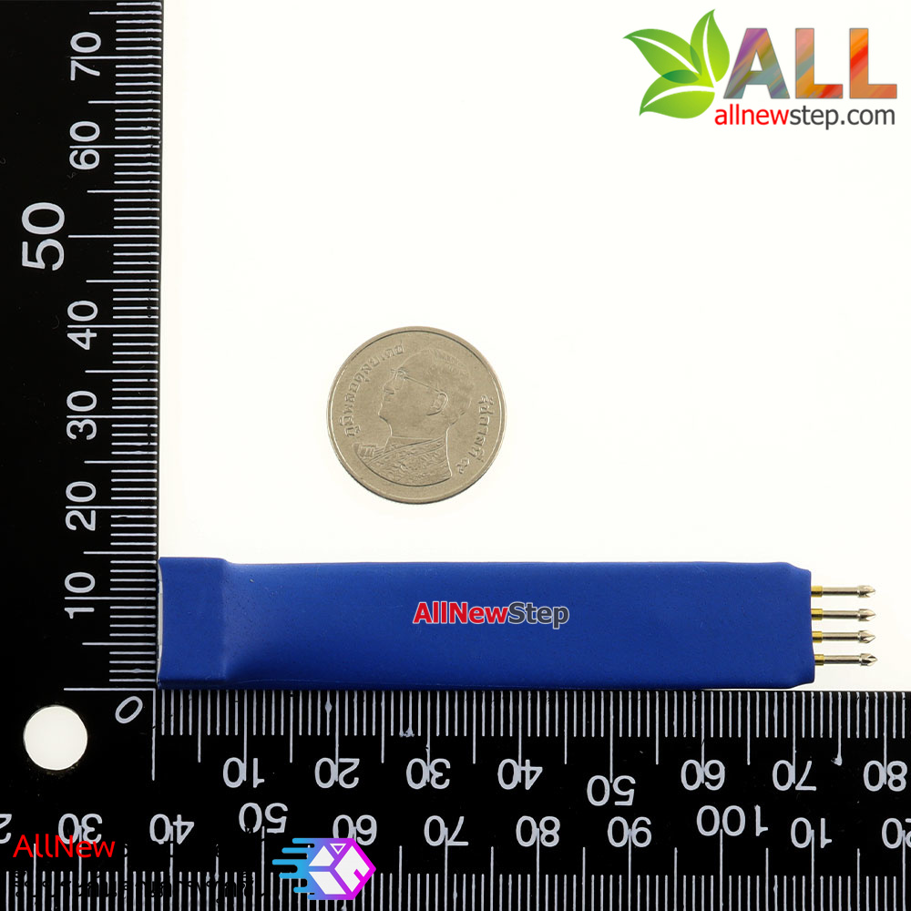 2.54mm-4P test pin spring pin 4 pin supports Arduino ESP8266 STM32 STM8 MCU programming