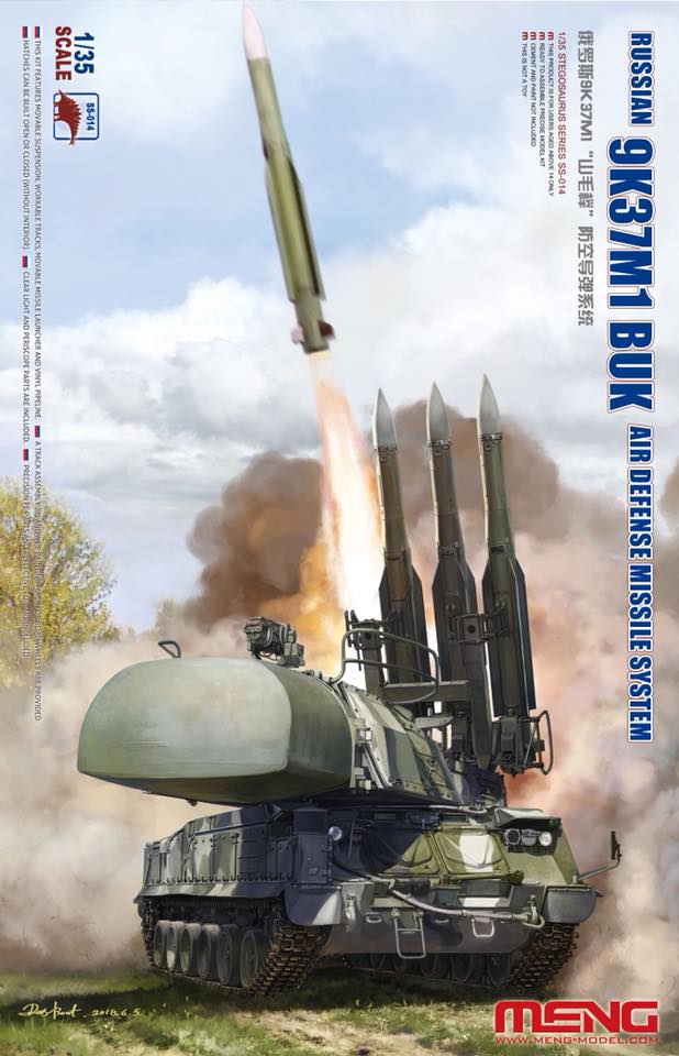 1/35 Russian 9K37M1 BUK Air Defence Missile System