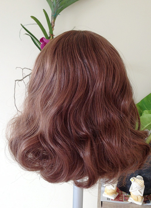 C1130 วิกผมลอนสั้น หน้าม้า