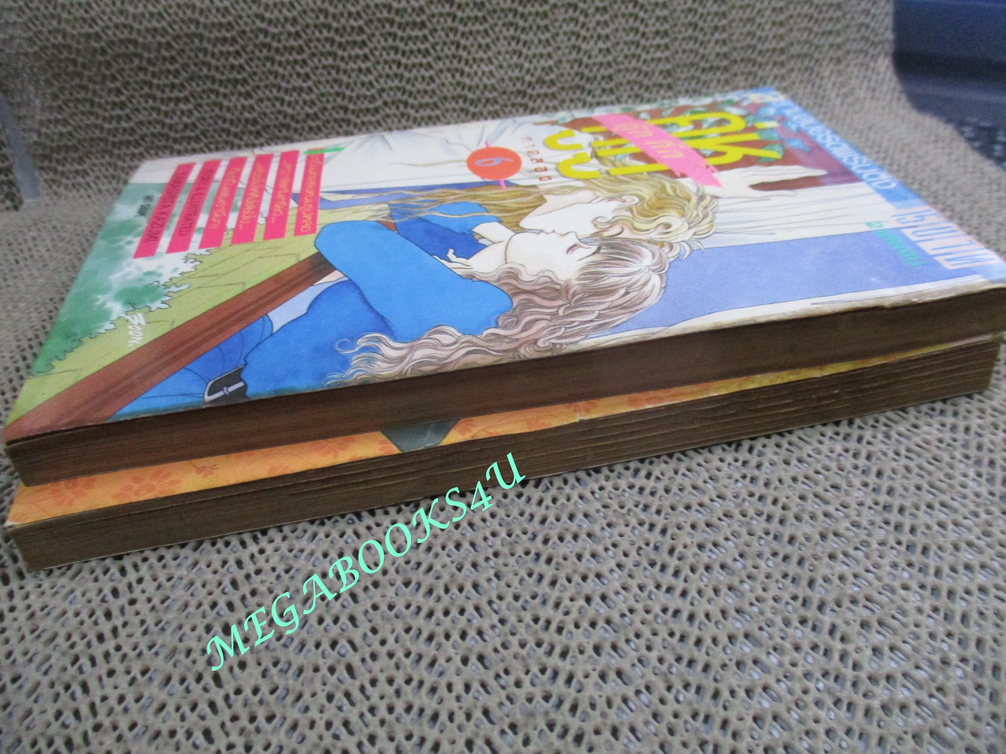 คู่หูกุ๊กกิ๊ก ภาค2 รวม 2 เล่มจบ / YAMASHITA KAZUMI / สนพ. สยาม /กระดาษสีน้ำตาล ปกหลังมีคราบน้ำนิด