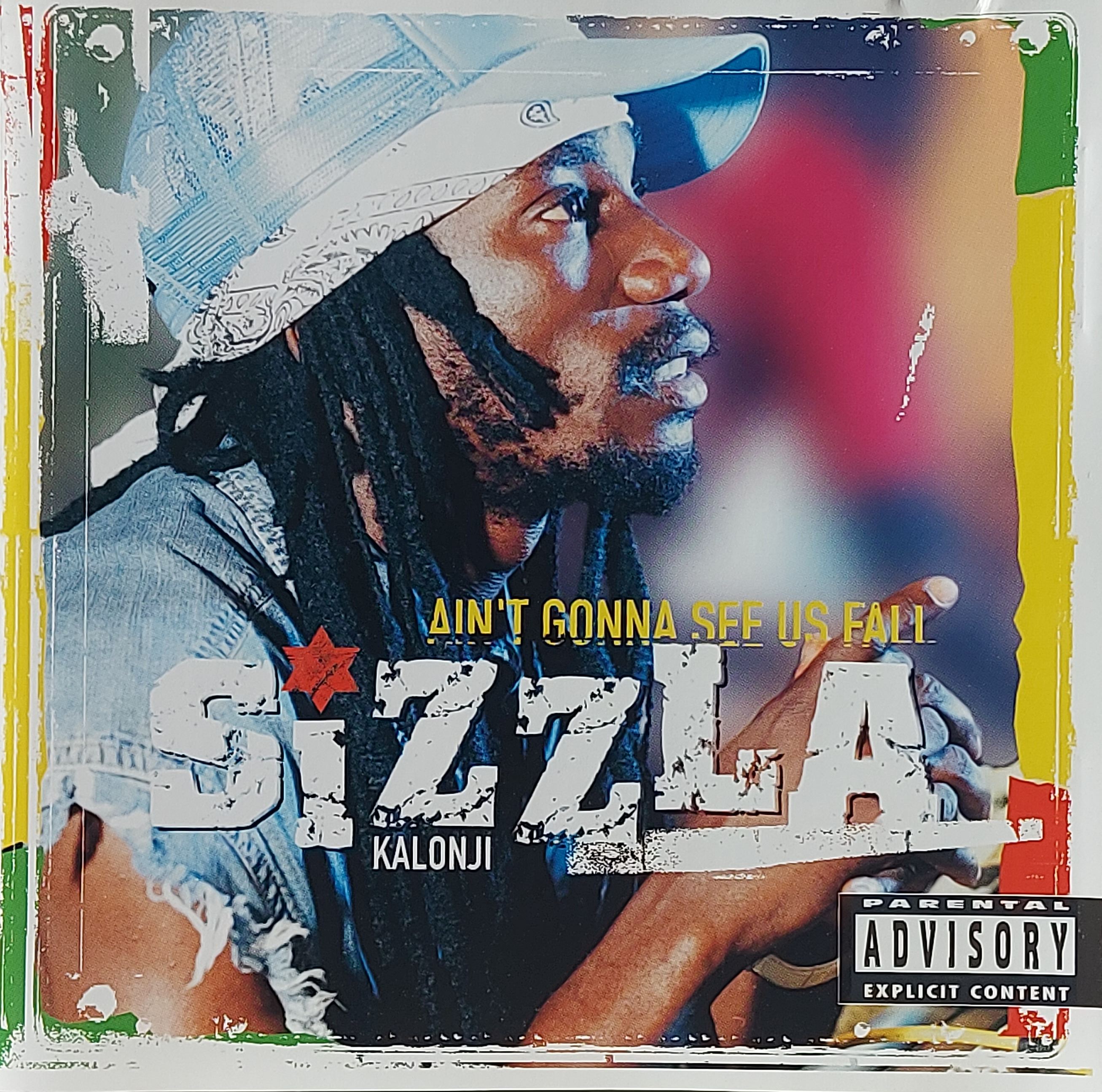 Used CD,Sizzla Kalonji - Ain't Gonna See Us Fall (C)(2006)