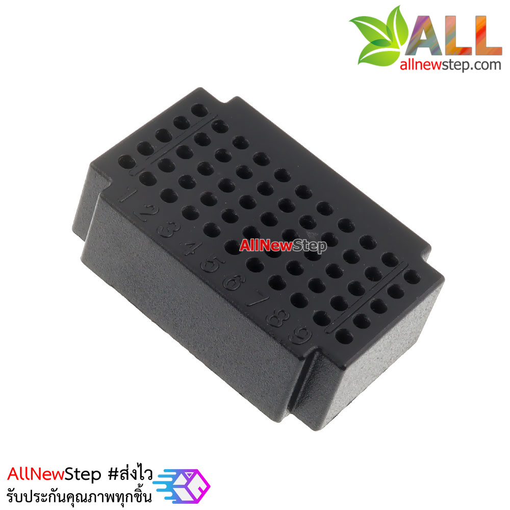 Breadboard แบบ Block ขนาดเล็ก 55 จุด สีดำ
