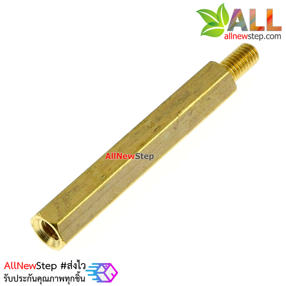 Pillars Nut M3 น็อต ทองเหลืองแบบยาว 36mm 30+6mm