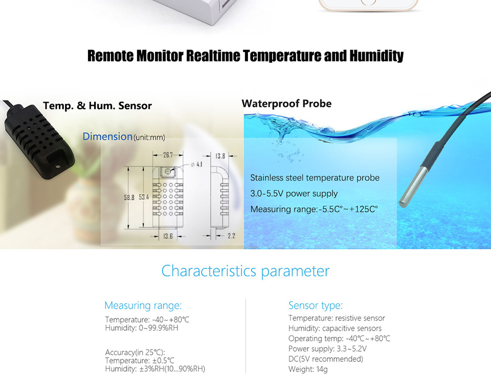 Sonoff TH16 Wifi Smart Switch