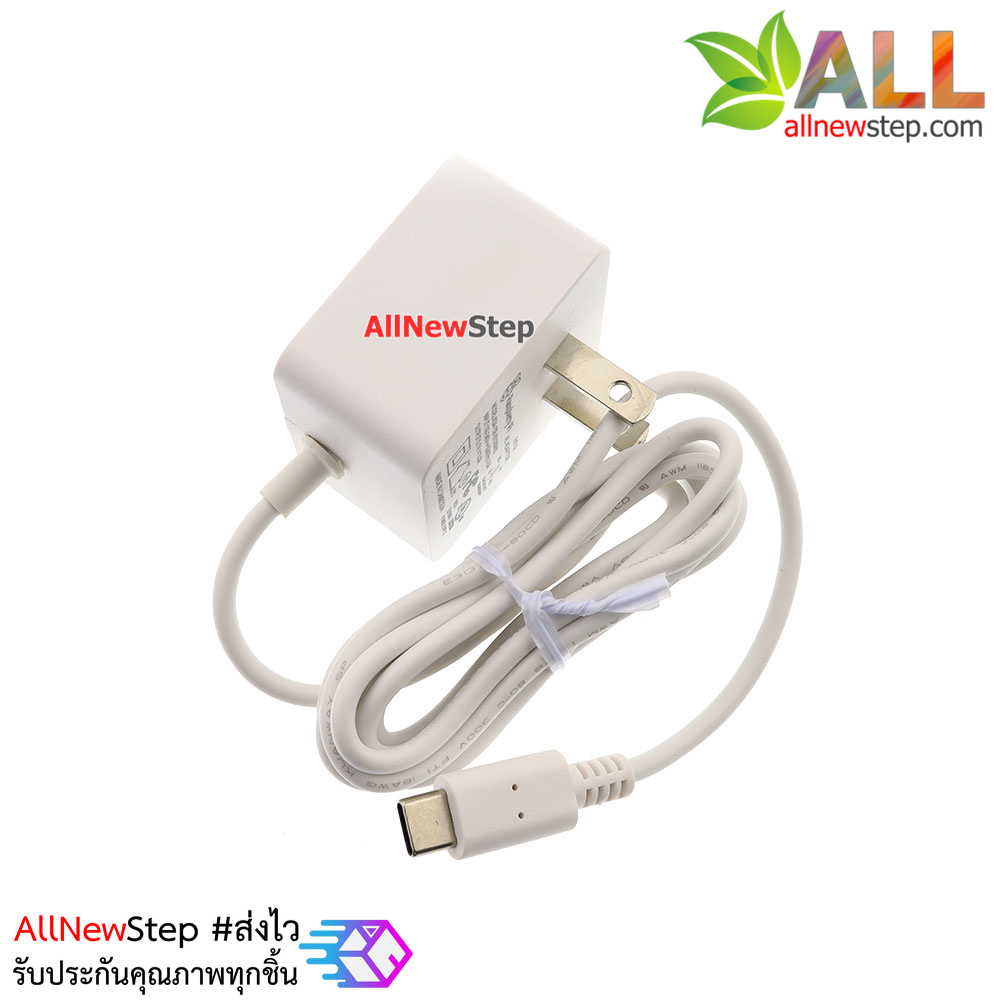 แหล่งจ่ายไฟ Raspberry pi 4b Raspberry Pi 4 Official power supply 5V 3A 15W TYPE-C สีขาว