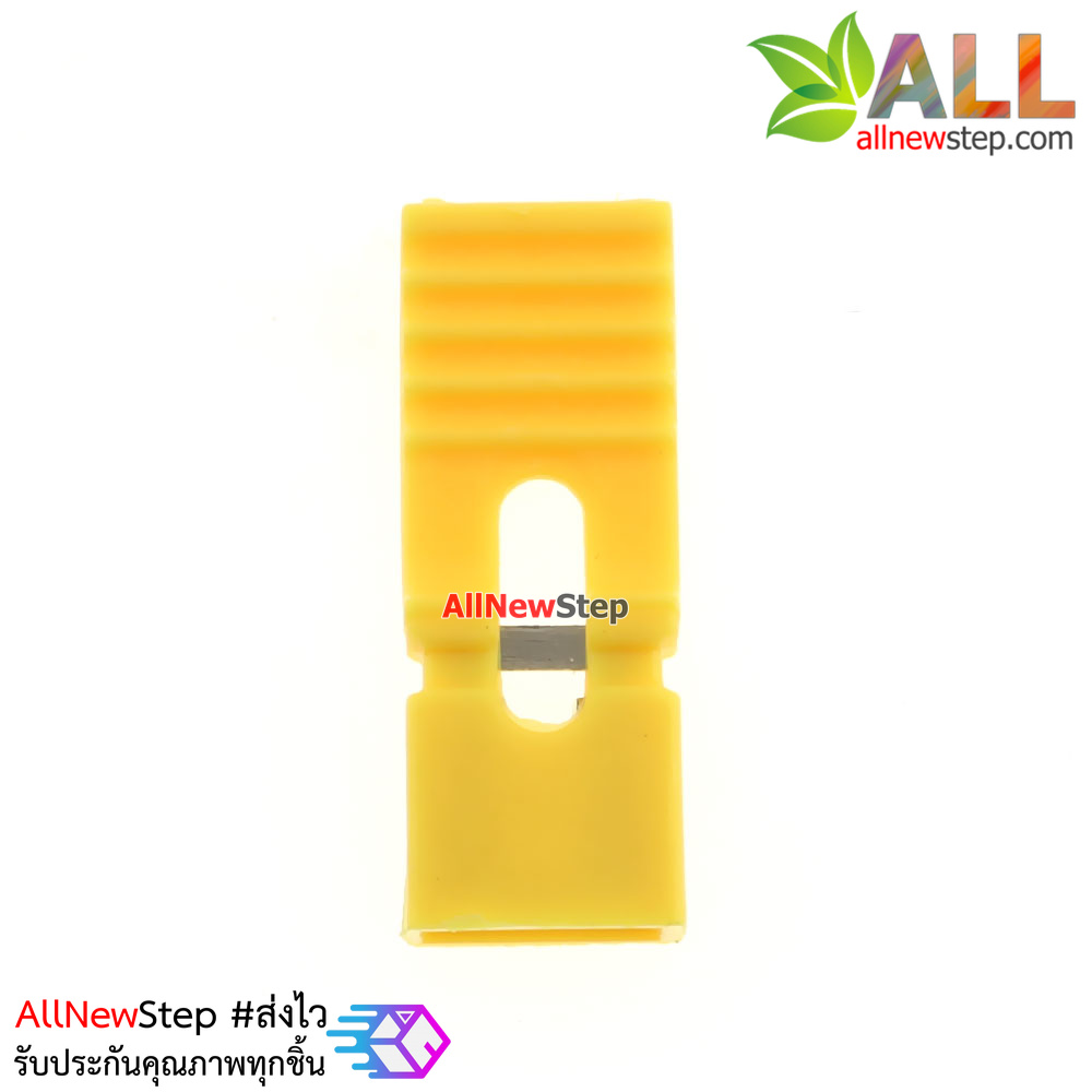 จัมเปอร์แบบยาว long jumper cap 2.54mm pitch 14mm 10 ชิ้น สีเหลือง