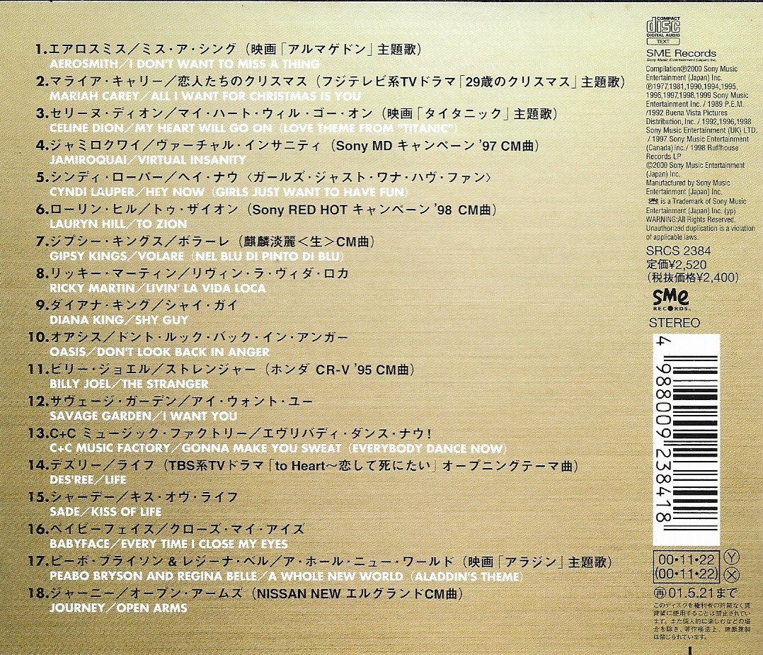 Used CD,Max Best (C)(Various Artists)(2000)(Japan)