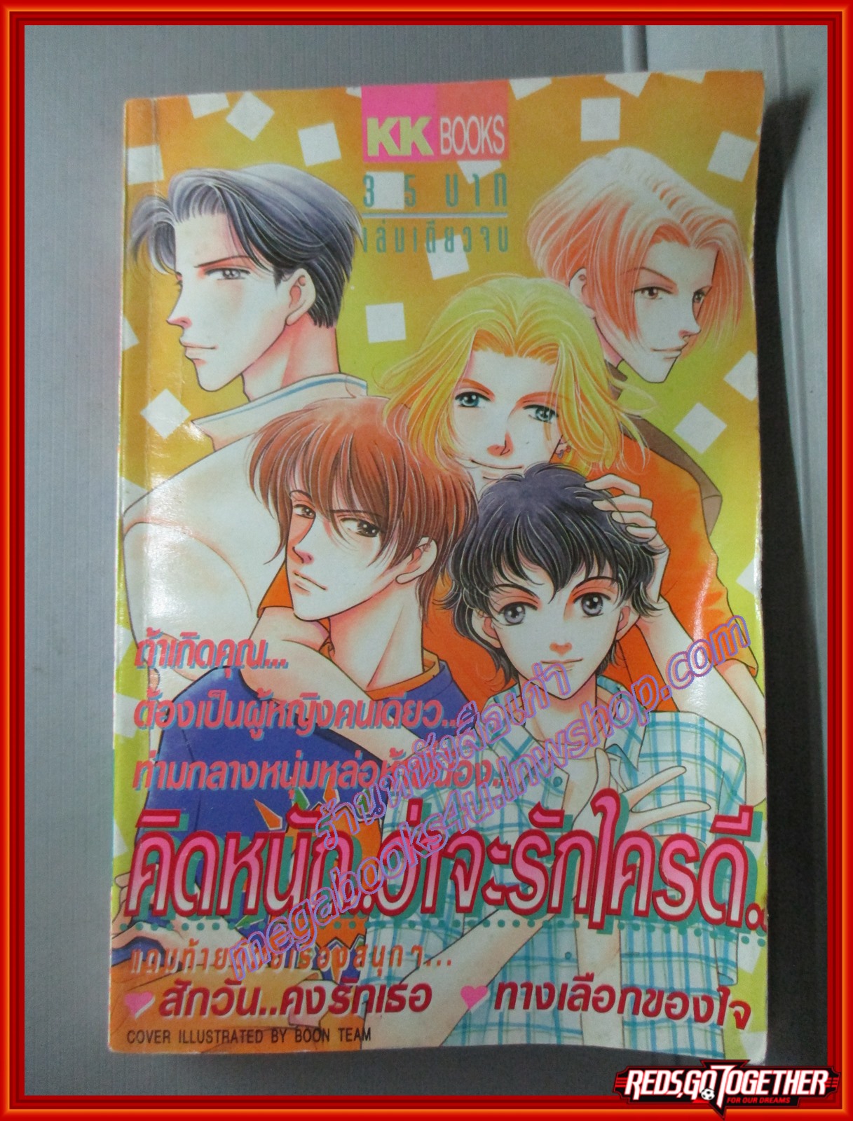 การ์ตูนบ้าน คิดหนัก ว่าจะรักใครดี เล่มเดียวจบ โดย *** สนพ.KK BOOKS