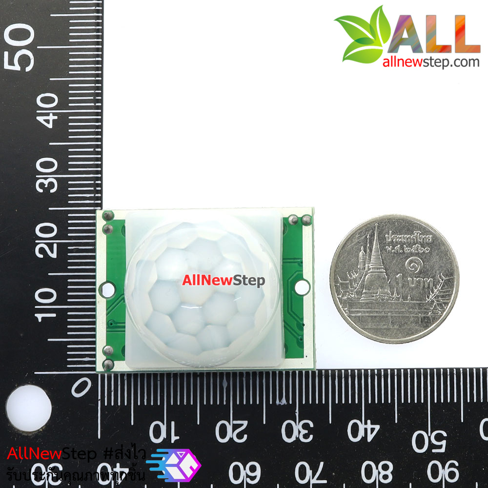 Motion Sensor PIR HC-SR501 เซนเซอร์ตรวจจับความเคลื่อนไหว Infrared sensor HC-SR501 for Arduino