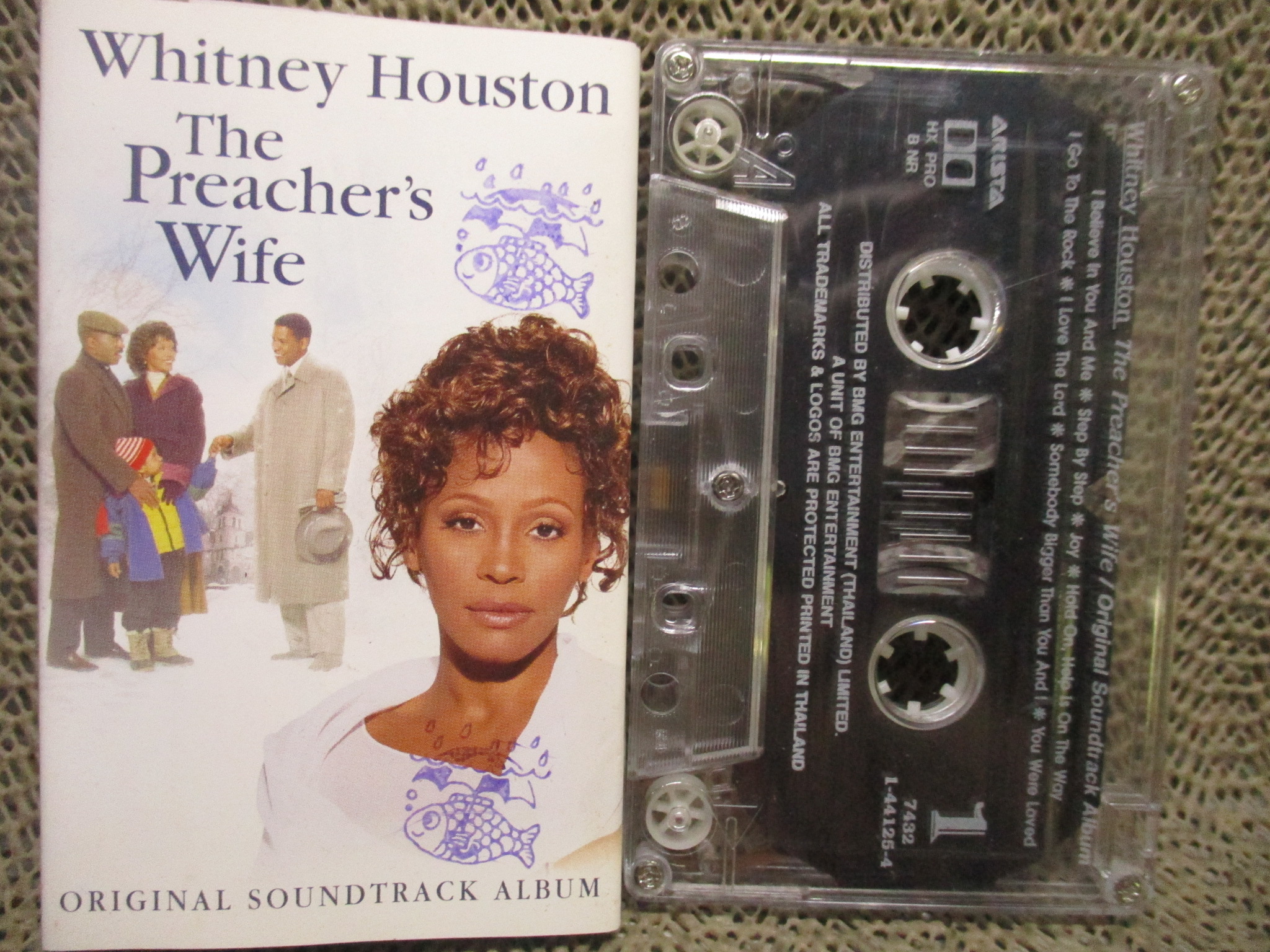 เทปเพลงสากล Whitney Houston – The Preacher's Wife